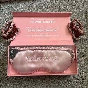 Slip sleep mask